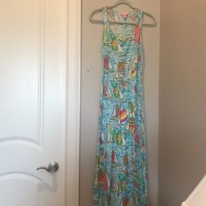 Lilly Pulitzer summer maxi dress size small!